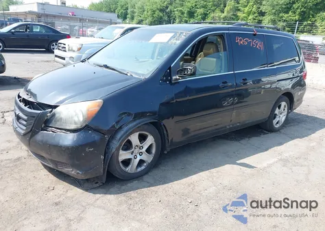 2008 Honda Odyssey Ex-L from USA, damaged, VIN 5FNRL38658B081051